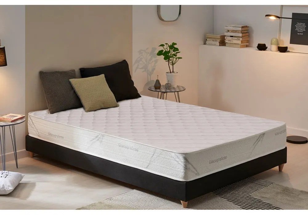 Közepes keménységű-extra kemény kétoldalas hab matrac 200x200 cm Relaxium – Moonia