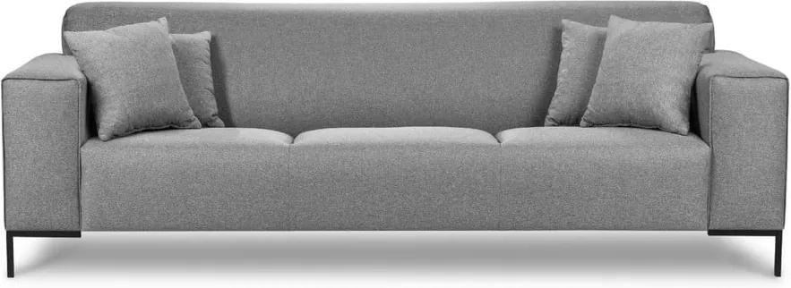 Seville szürke kanapé, 264 cm - Cosmopolitan Design