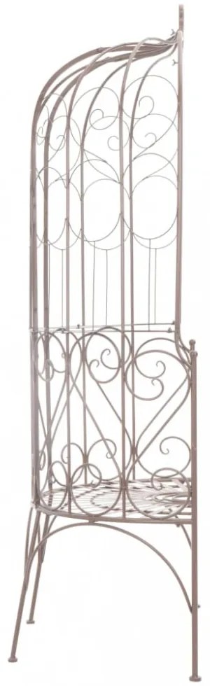 barna antik vas kerti pad 95 cm