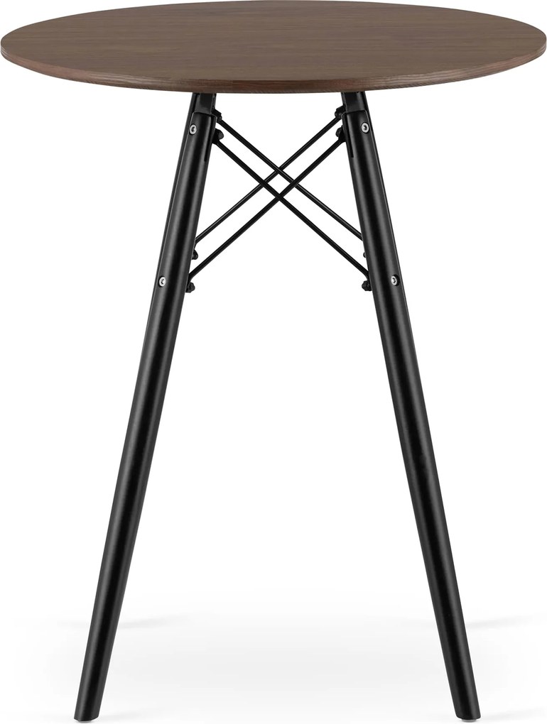 OSLO étkezőasztal kőris dekorációval 60x60