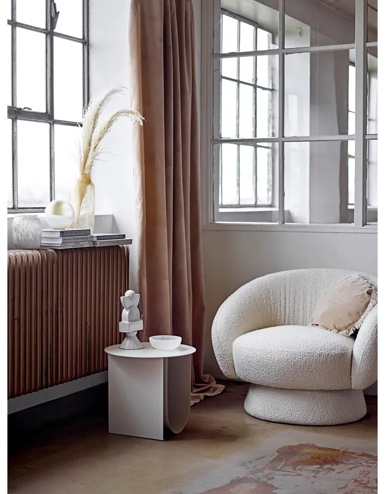 Fehér fotel Ted - Bloomingville