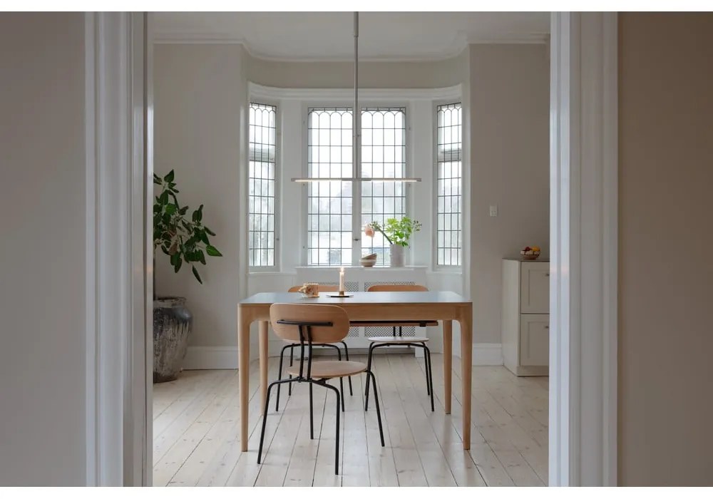 Ezüstszínű fém LED függőlámpa fém búrával Omni Ceiling – UMAGE