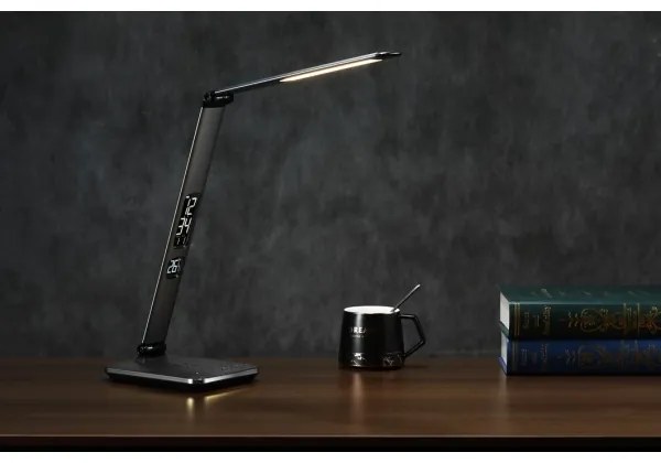 Immax 09105L - LED+CCT dimmelhető asztali lámpa QI IDEAL vezeték nélküli töltéssel 8,5W/230V