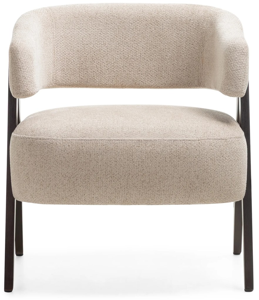 Bézs design fotel MIZU