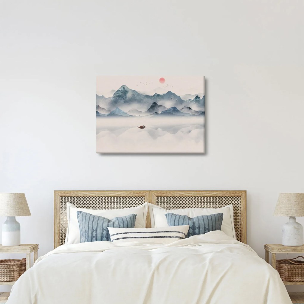 Kép - Kék-hegyi völgy (70x50 cm)
