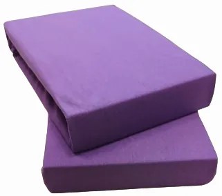Ágynemű Jersey lila TiaHome - 200x220cm