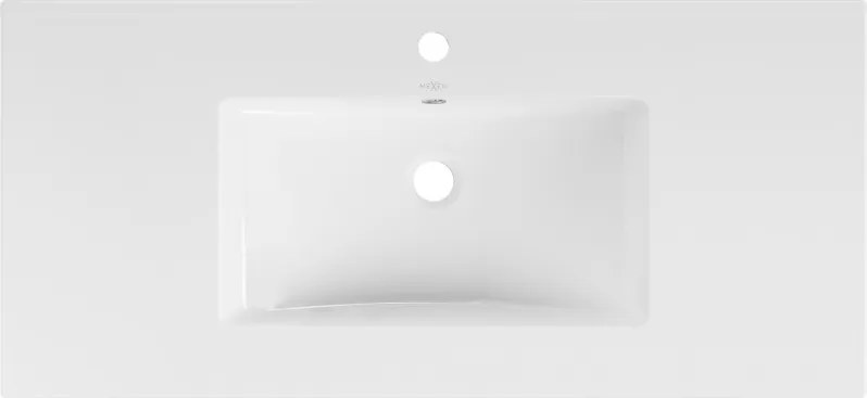 Mexen Atena pultba süllyesztett mosdó 101 x 46 cm, fehér - 25011000