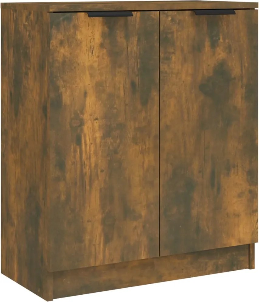 vidaXL füstös tölgy színű szerelt fa tálalószekrény 60 x 30 x 70 cm