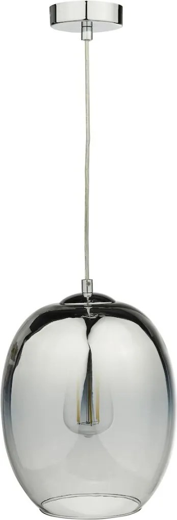 DAR LIGHTING PAT0132 PATRICE Modern Függesztett Lámpa Csiszolt Króm, Ezüst E27 IP20