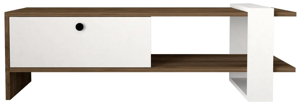 Nappali bútor szett Dutudo (dió + fehér) . Akció -20%. 1094070