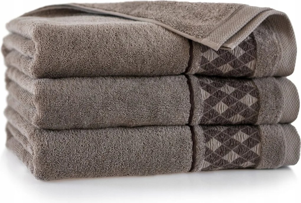 Fürdőlepedő 30X50 Oscar Ab Barna