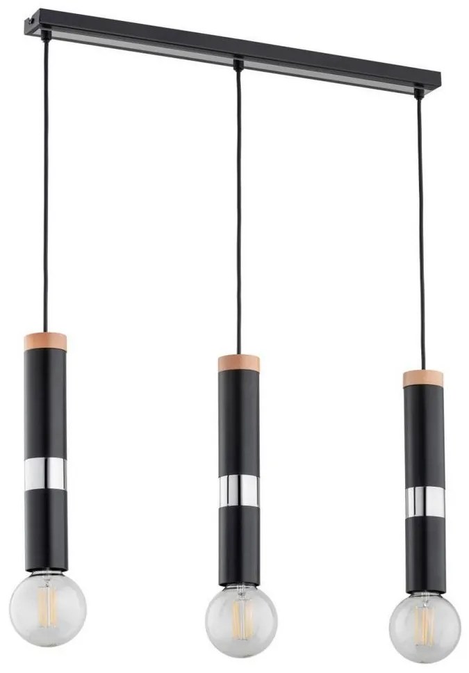 Csillár zsinóron GAMBIT 3xE27/60W/230V