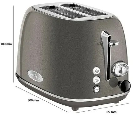 ProfiCook VINTAGE TA 1193 ANT kenyérpirító