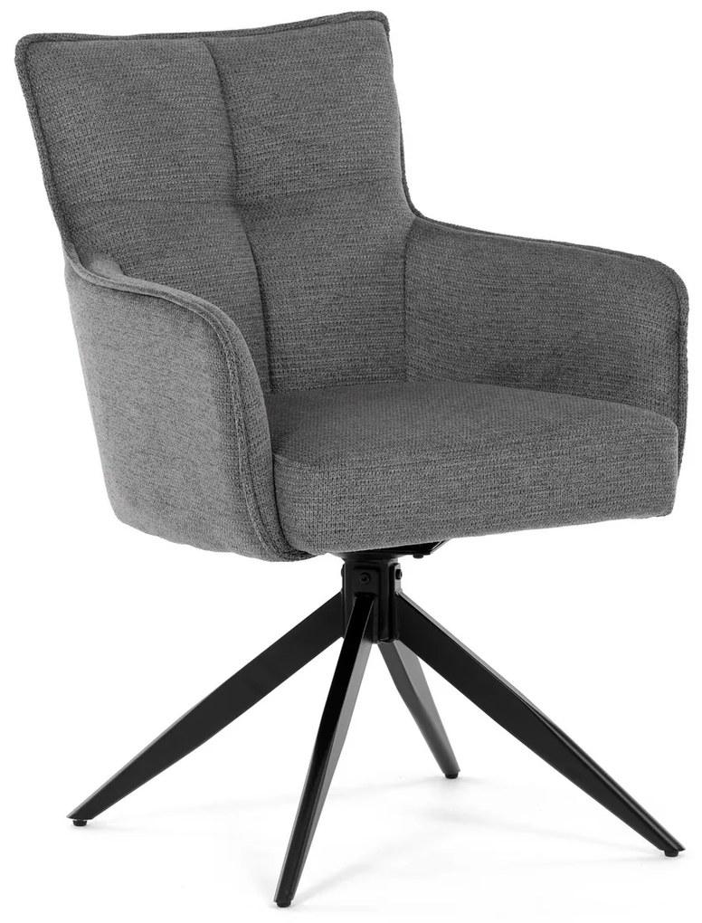 Étkezőszék-készlet visszahúzható mechanizmussalDCH-P3170 GREY2, 2 db