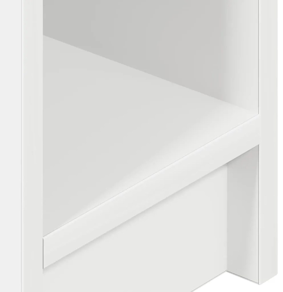 éjjeliszekrények fiókos 2 db fehér 20 x 36 x 60 cm