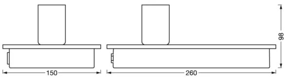 Ledvance - Dekoratív érintőasztali lámpa USB-vel DECOR WOOD 1xE27/8W/230V