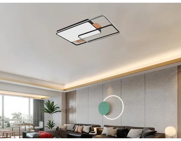 LED fényerőszabályozható mennyezeti lámpatest LED/280W/230V 3000-6500K + távirányító