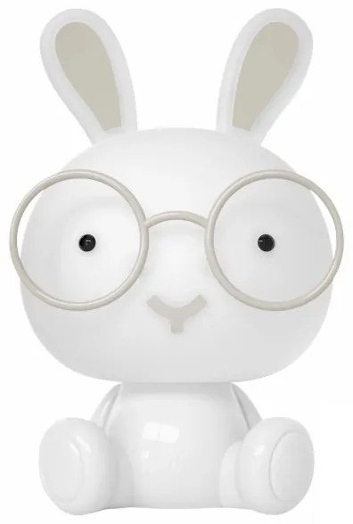 LED RGBW dimmelhető gyerek éjjeli lámpa 2,5W/230V fehér nyuszi