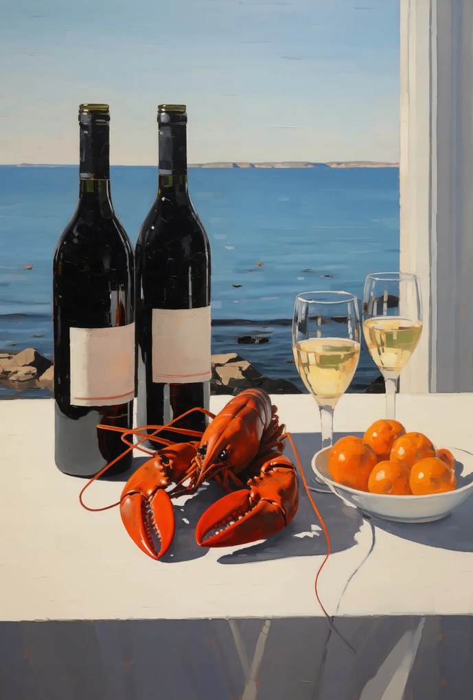 Poszter 67,5x100cm Ebéd az öbölben