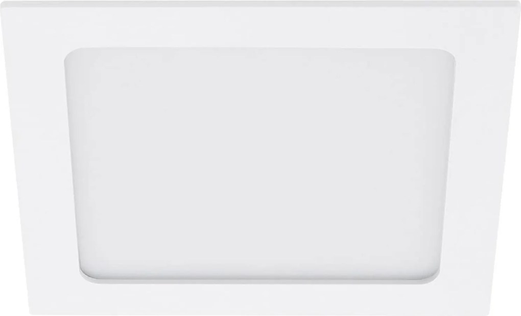 Briloner Led süllyesztett spotlámpa 17x17 cm 12W fehér IP44 4000K 1200lm