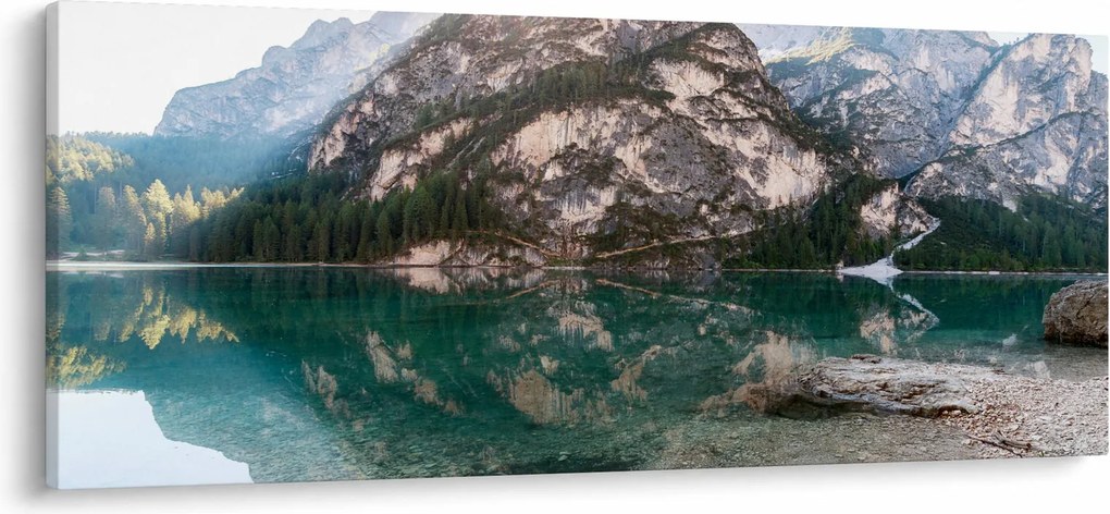 Kép egy hegyi tóról (120x50 cm)