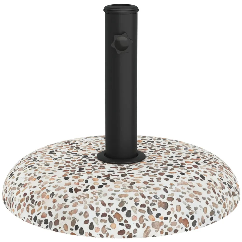 Napernyő alap 37/42/52/58mm pólusokhoz Multiszinű Beton 20 kg
