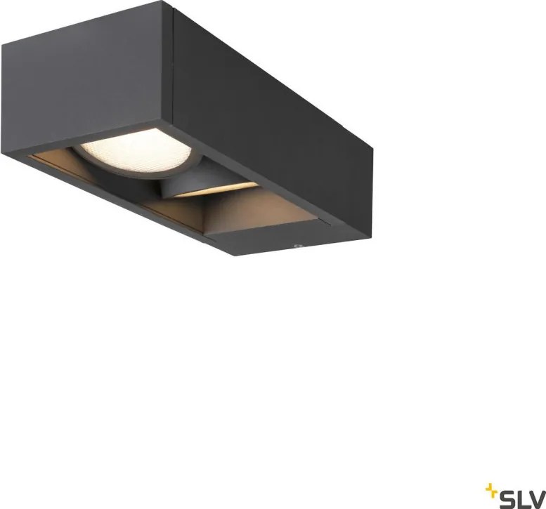 SLV 1004748 ESKINA Modern Kültéri Fali Lámpa Antracit LED IP65