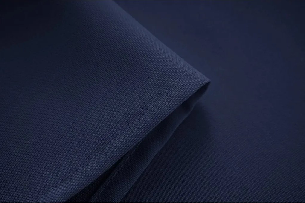 Sötétkék OXFORD függöny 140x250 cm Felfüggesztés: Hullámos sínszalag