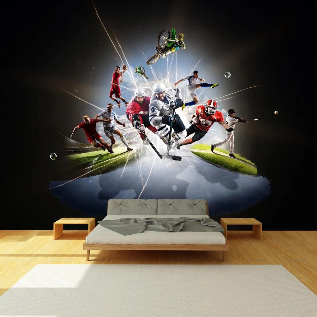 Fotótapéta - Sportolók (147x102 cm)