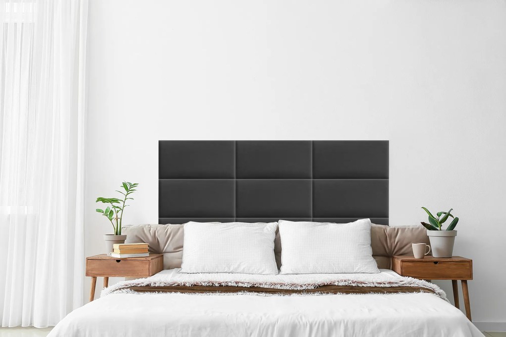 Kárpitozott panel - Téglalap - 90x30cm Szín: Sárga