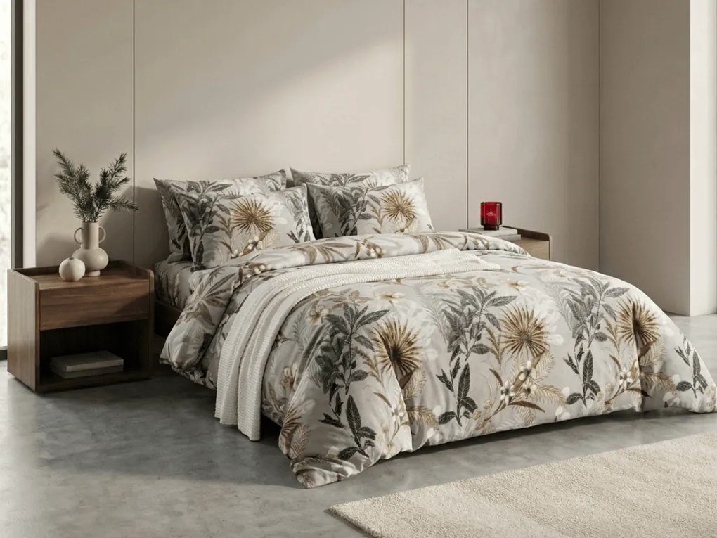 Mikroplüss ágyneműhuzat EXVORO szürke Ágyneműhuzat mérete: 70 x 80 cm | 140 x 200 cm