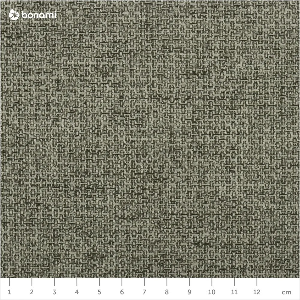 Zöld kárpitozott franciaágy tárolóhellyel és ágyráccsal 160x200 cm Lotte - Meise Möbel