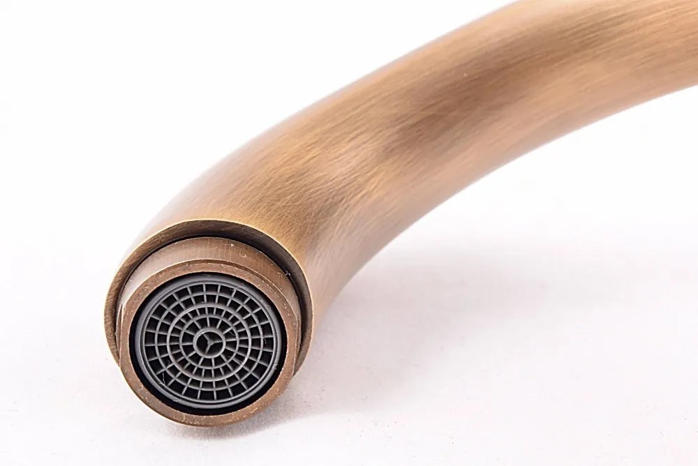 Gamma Retro CZ-1B rusztikus fürdőszobai mosdó csaptelep - antik bronz