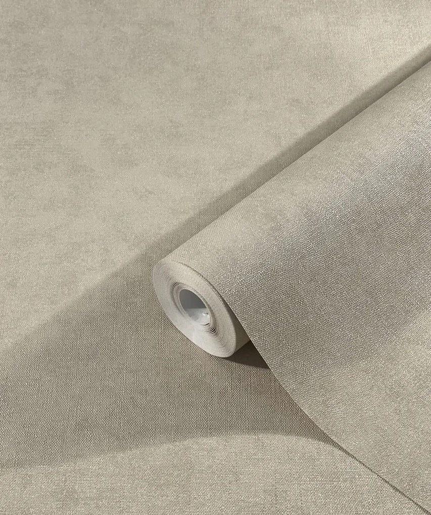 Bézs Tapéta Csillogó Vinil Kopásokkal A Flizelinen