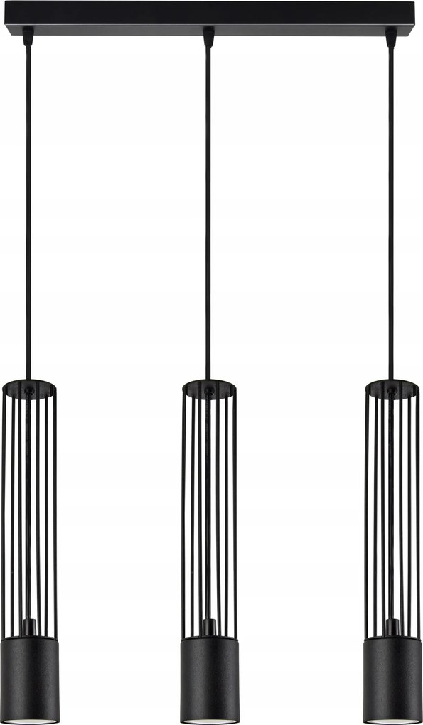 Függő lámpa Csillár Drótcsövek Fém GU10