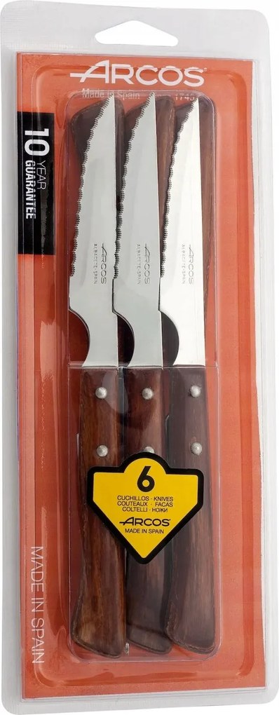 Steak kés Forest 220 mm (6 db)