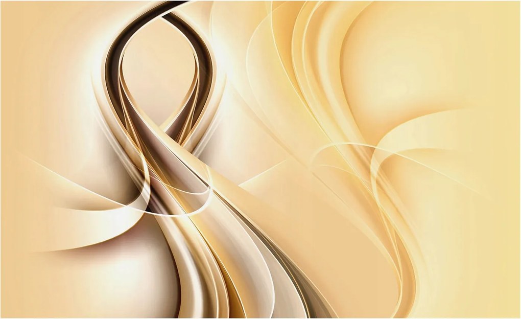 Flizelin fotótapéta Flizelin Design Hullámzó vonalak 416x254