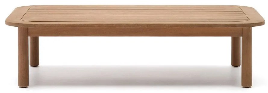 Natúr színű eukaliptusz dohányzóasztal 89x140 cm Sacova – Kave Home