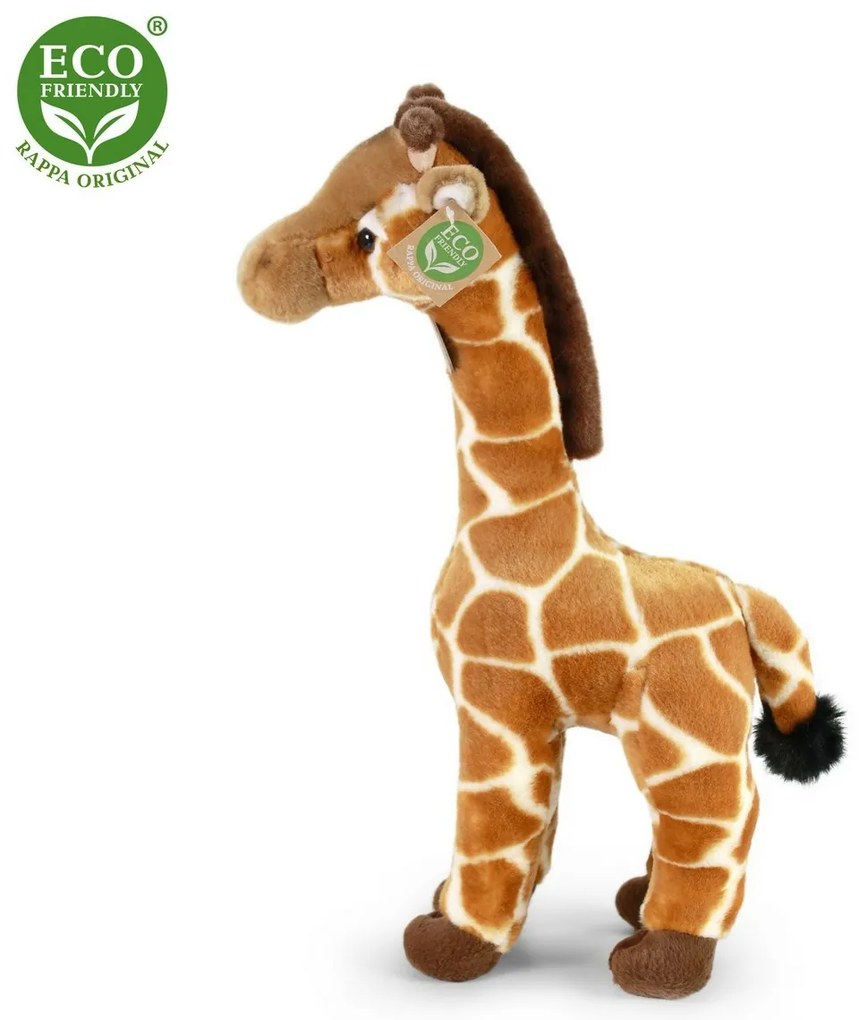 Rappa Plüss zsiráf álló, 40 cm ECO-FRIENDLY