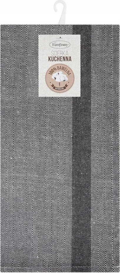 Konyhai törlőkendő OLIVIA/11 50x70 acél pamut konyhai csíkos