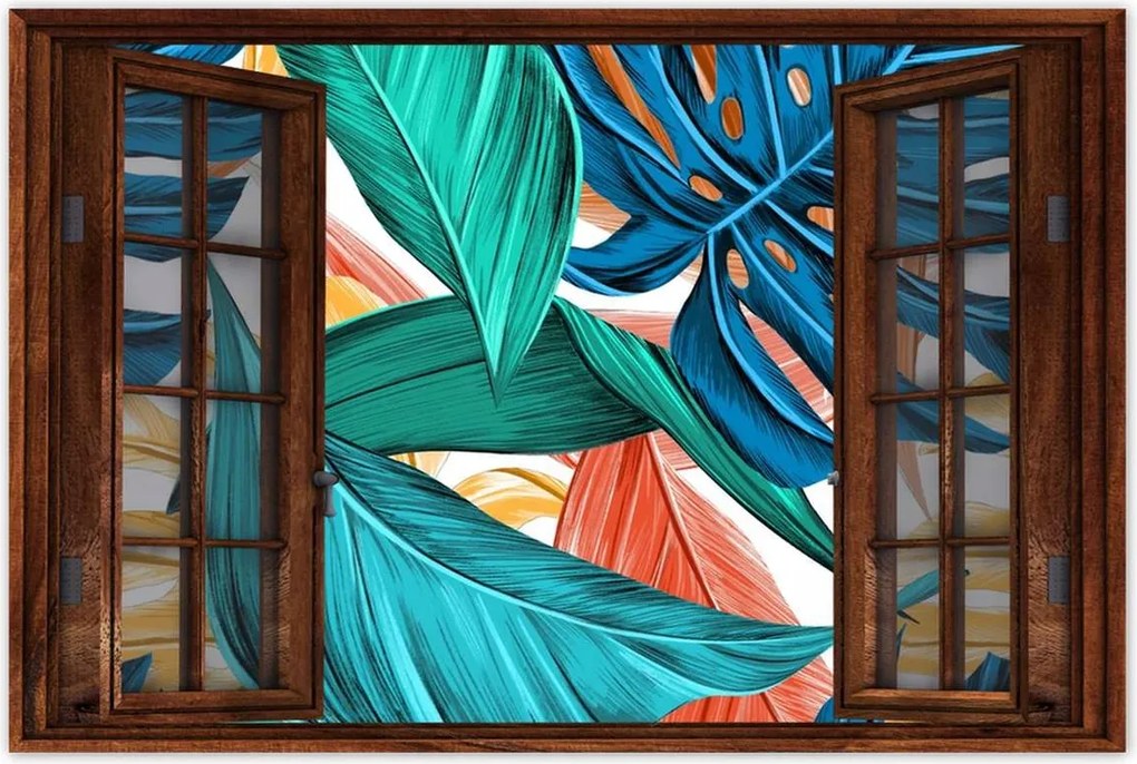 Poszterek 120x80 Levelek kompozíció