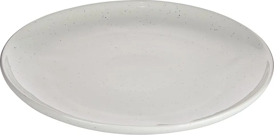 LYNN lapos tányér, krémszín Ø 28 cm