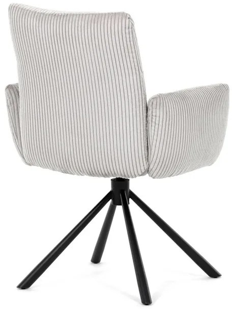 Krém Kordbársony Étkezőszék. DCH-D1332 CRM2