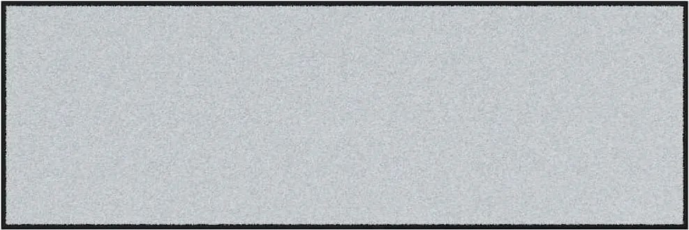 vidaXL Ajtószőnyeg Szürke és fekete 60 x 180 cm Polipropilén és vinil