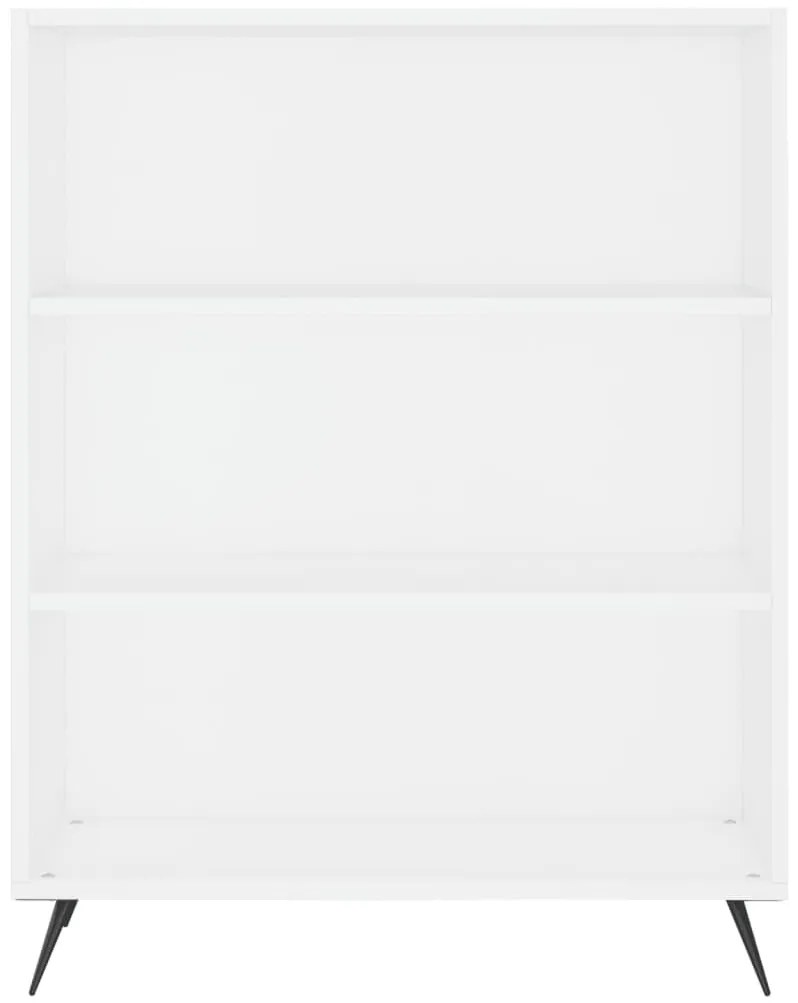 fehér szerelt fa magasszekrény 69,5x32,5x180 cm