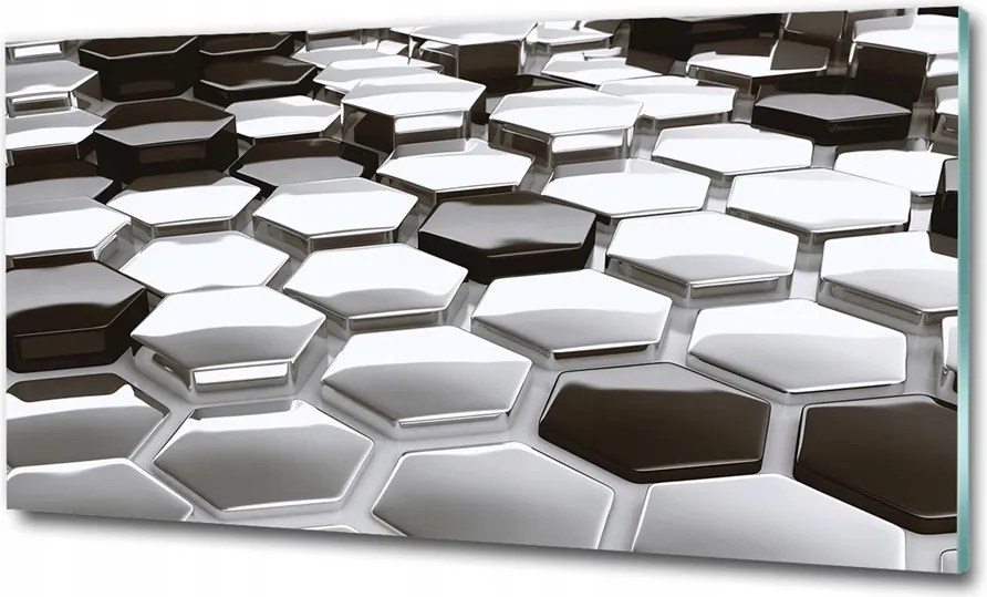 Fotó-kép edzett üveg Absztrakt 3D 100x70