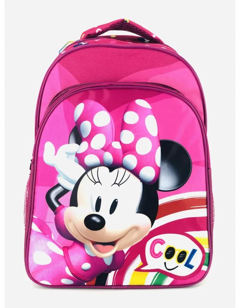 Milána Minnie Iskolatáska lányoknak rózsaszín