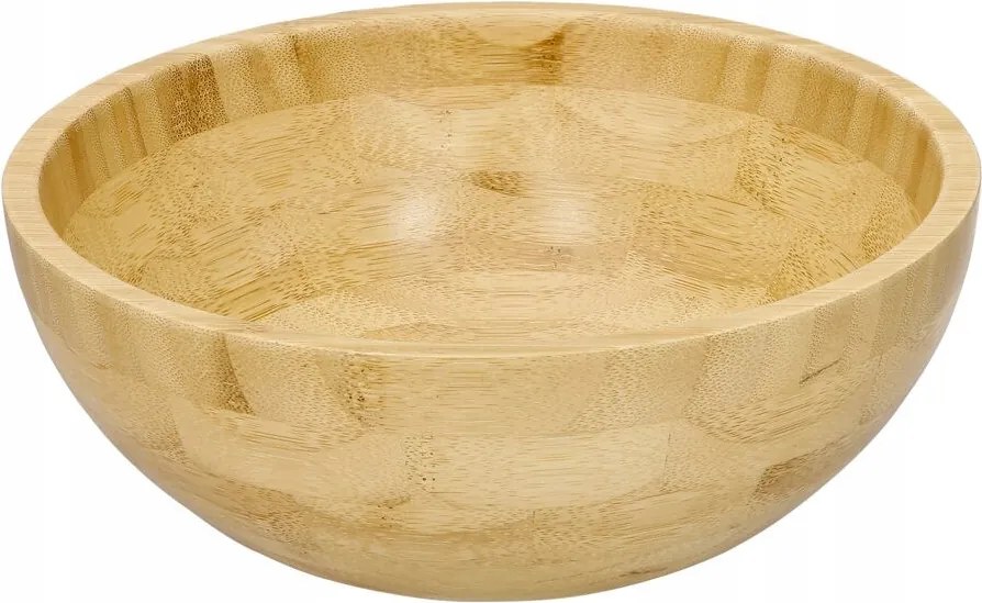 Bambusz fa tál 22cm