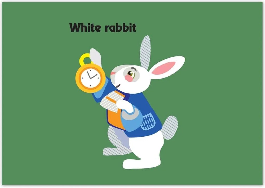 Poszterek 100x70 Nyúl Csodaországban