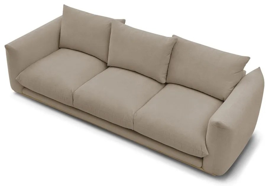 Bézs kanapé 265 cm Ernest – Bobochic Paris